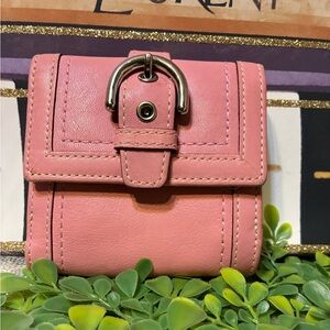 Coach Soho Buckle Wallet, Pink